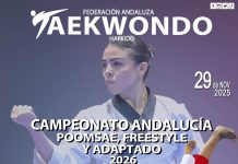 CAMPEONATO ANDALUCÍA POOMSAE ADULTO, FREESTYLE Y ADAPTADO 2026