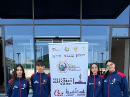 CAMPEONATO DEL MUNDO JUNIOR TAEKWONDO 2026 TASHKENT 12-17 ABRIL 2026