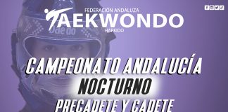 CIRCULAR CTO ANDALUCÍA NOCTURNO PRECADETE Y CADETE